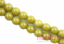 KAMIEŃ NATURALNY JADEIT LEMON KULA 10MM