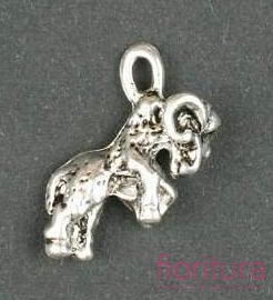 ZAWIESZKA ZODIAK KOZIOROŻEC 17X13MM KOLOR STARE SREBRO