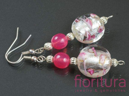 KOLCZYKI SZKŁO WENECKIE