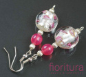 KOLCZYKI SZKŁO WENECKIE