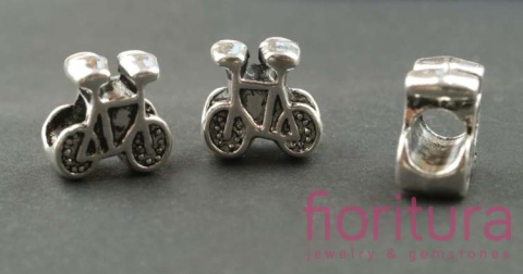 PRZEKŁADKA ROWER 12x12MM KOLOR STARE SREBRO