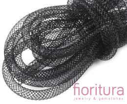 SIATKA JUBILERSKA KRYNOLINA TUBOWA 4MM KOLOR CZARNY