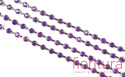 TAŚMA BIŻUTERYJNA 3MM KOLOR FIOLETOWY
