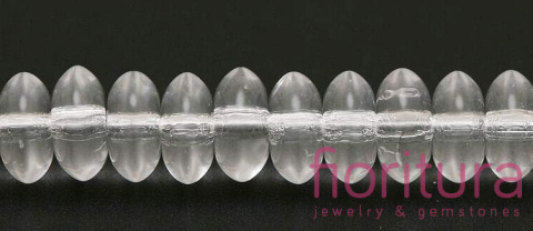 KORALIKI SZKLANE DYSK 4x7MM KOLOR CRYSTAL