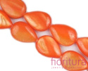 MASA PERŁOWA ŁEZKA 18x13MM KOLOR ORANGE