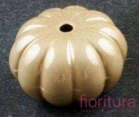 PRZEKŁADKA PRĄŻKOWANA OPONKA 15x9,5MM KOLOR JASNE ZŁOTO