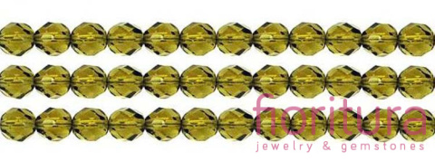 KORALIKI FIRE POLISH 8MM NR 50316 DARK OLIVINE