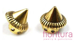 STOŻEK ROZDZIELACZ NA DWA 10x11MM KOLOR ANTYCZNE ZŁOTO