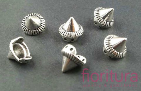 STOŻEK ROZDZIELACZ NA DWA 10x11MM KOLOR STARE SREBRO