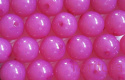 KORALIKI AKRYLOWE KULA 20MM KOLOR FUKSJA