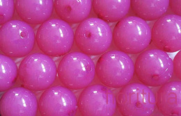 KORALIKI AKRYLOWE KULA 20MM KOLOR FUKSJA