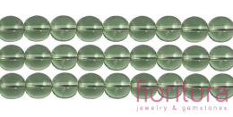 KORALIKI SZKLANE KULA 8MM NR 50560 LIGHT PRAIRIE GREEN