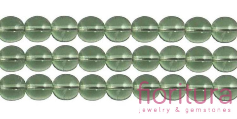 KORALIKI SZKLANE KULA 8MM NR 50560 LIGHT PRAIRIE GREEN