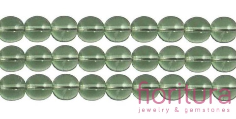 KORALIKI SZKLANE KULA 8MM NR 50560 LIGHT PRAIRIE GREEN