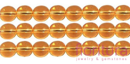 KORALIKI SZKLANE KULA 8MM NR 10040 LIGHT TOPAZ