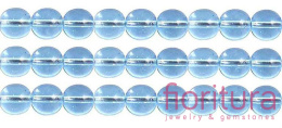 KORALIKI SZKLANE KULA 8MM NR 30010 LIGHT SAPPHIRE
