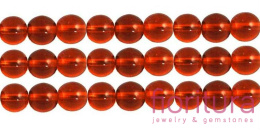 KORALIKI SZKLANE KULA 8MM NR 10110 TOPAZ