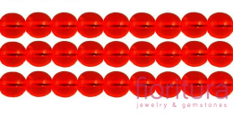 KORALIKI SZKLANE KULA 8MM NR 90040 LIGHT HYACINTH