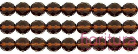 KORALIKI FIRE POLISH 12MM NR 10230 DARK TOPAZ