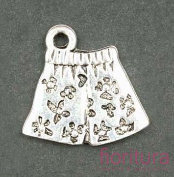 ZAWIESZKA SZORTY 16x16MM KOLOR STARE SREBRO