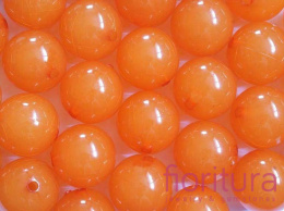 KORALIKI AKRYLOWE KULA 20MM KOLOR FIRECRACKER