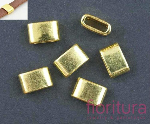 PRZEKŁADKA OZDOBNA 12x8MM KOLOR ZŁOTY