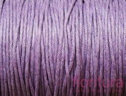 SZNUREK JUBILERSKI WOSKOWANY 1,5MM KOLOR WRZOSOWY