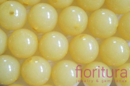 KORALIKI AKRYLOWE KULA 20MM KOLOR ASPEN GOLD