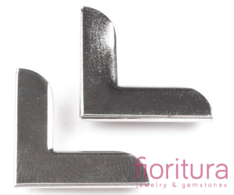 NAROŻNIK 19x19MM KOLOR SREBRNY