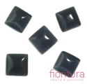 KABOSZON SZKLANY KOCIE OKO KWADRAT 10X10MM KOLOR ANTHRACITE