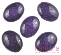 KABOSZON AKRYLOWY OWAL 30x40MM KOLOR FIOLETOWY