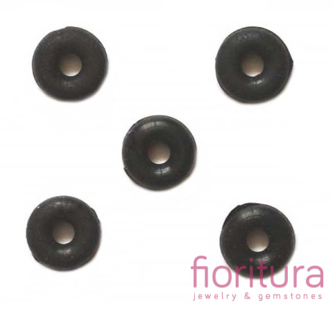 STOPER DO KORALIKÓW MODUŁOWYCH 8x2,8MM KOLOR CZARNY