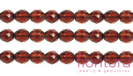 KORALIKI FIRE POLISH 10MM KOLOR DARK TOPAZ NR 10110
