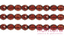 KORALIKI FIRE POLISH 10MM KOLOR DARK TOPAZ NR 10110