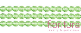 KORALIKI FIRE POLISH 8MM NR 50500 PERIDOT