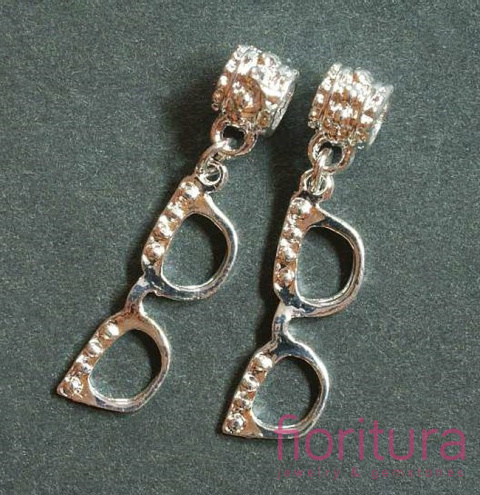 ZAWIESZKA OKULARY 35MM KOLOR STARE SREBRO