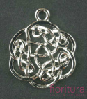 ZAWIESZKA CELTYCKA 24x20MM KOLOR STARE SREBRO