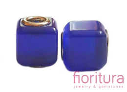 KORALIKI MODUŁOWE KOCIE OKO KOSTKA 14x12MM