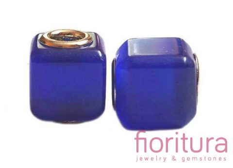 KORALIKI MODUŁOWE KOCIE OKO KOSTKA 14x12MM