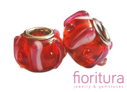 KORALIKI MODUŁOWE LAMPWORK 16X10MM