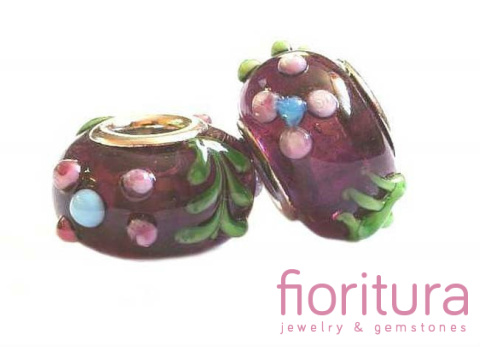 KORALIKI MODUŁOWE LAMPWORK 16X10MM