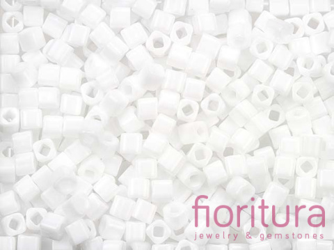 KORALIKI TOHO CUBE 3MM NR 41 OPAQUE WHITE