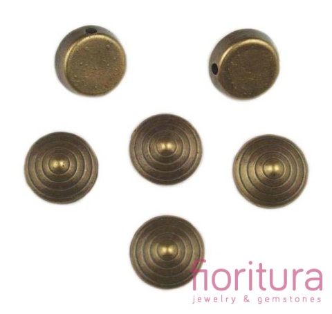 ĆWIEKI STOŻEK OZDOBNY 6x10MM KOLOR STARE ZŁOTO