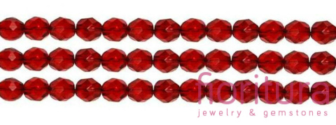 KORALIKI FIRE POLISH 8MM NR 90080 SIAM RUBY