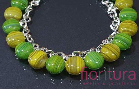 BRANSOLETKA GROSZKOWA 20CM