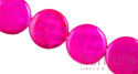 MASA PERŁOWA KRĄŻEK 20MM KOLOR FUKSJA