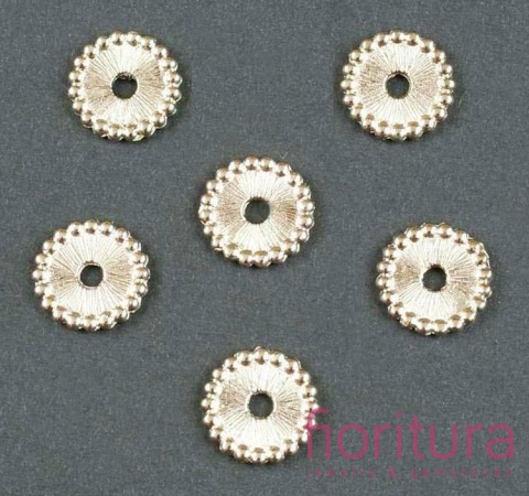 PRZEKŁADKA DYSK PŁASKI 12MM KOLOR STARE SREBRO