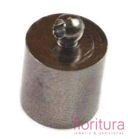 KOŃCÓWKA DO WKLEJANIA 9MM KOLOR CZARNY