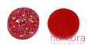 KABOSZON AKRYLOWY DRUZY KOŁO 12MM KOLOR RED AB