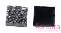 KABOSZON AKRYLOWY DRUZY KWADRAT 12MM KOLOR DARK SILVER